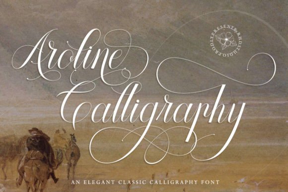 Aroline Calligraphy: A Font That Elevates Branding
