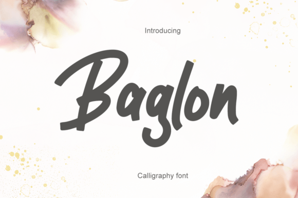 Baglon: A Handwritten Font That Elevates Branding