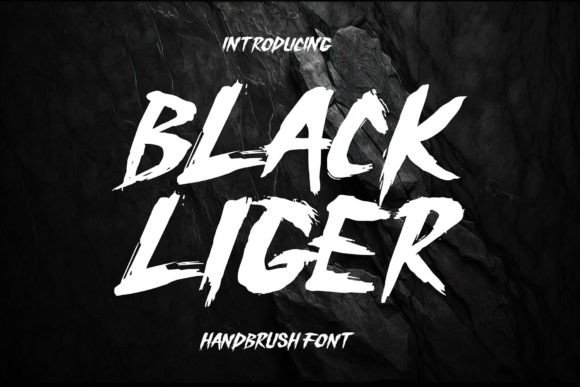 Black Liger: A Handwritten Script Font That Cuts Through the Feed