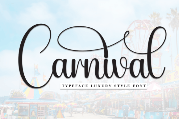 Carnival Font: A Playful, Polished Script for Small Business Branding