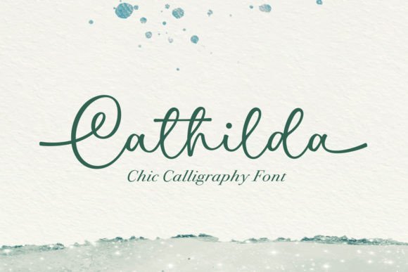 Cathilda: A Script Font That Elevates Branding with Grace