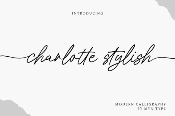 Charlotte Stylish: A Modern Calligraphy Font for Web Design