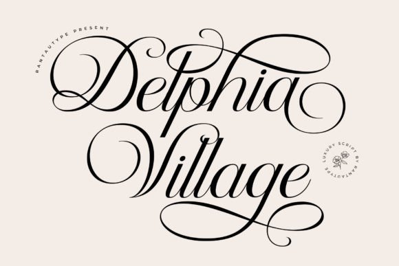 Delphia Village: The Font That Elevates Your Campaigns
