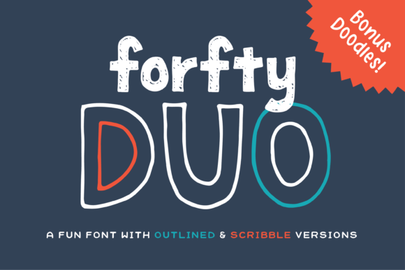 Forfty Duo: A Playful Script Font for Scroll-Stopping Marketing