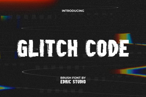 Glitch Code Font: The Sci-Fi Display Typeface That Stops Scrolling