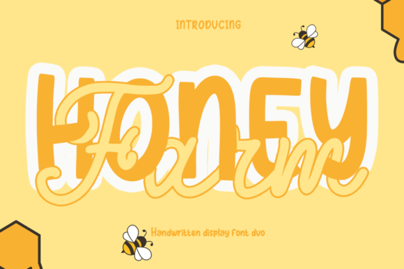 Honey Farm: A Handwritten Font Duo That Converts Scrollers into Customers