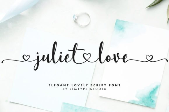 Juliet Love Font: Romantic Script for Campaign Headlines & Social Hooks