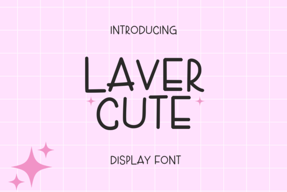 Laver Cute: A Playful Font for Creative Branding