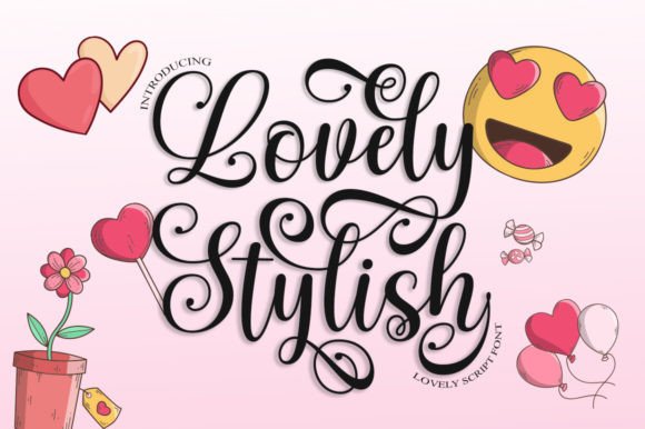 Lovely Stylish: A Romantic Script Font That Delivers Campaign Charm