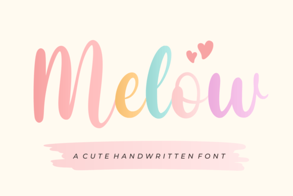 Melow: A Handwritten Font That Feels Like a Thoughtful Pause