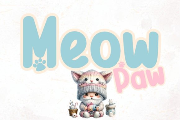 Meow Paw: A Font That Brings Playfulness to Your Craft
