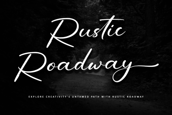 Rustic Roadway: A Handwritten Font That Earns Its Place in Real Campaigns