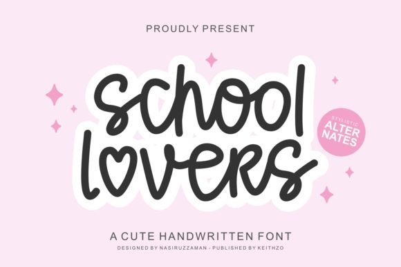 School Lovers Font: A Playful Script That Lifts Digital Branding