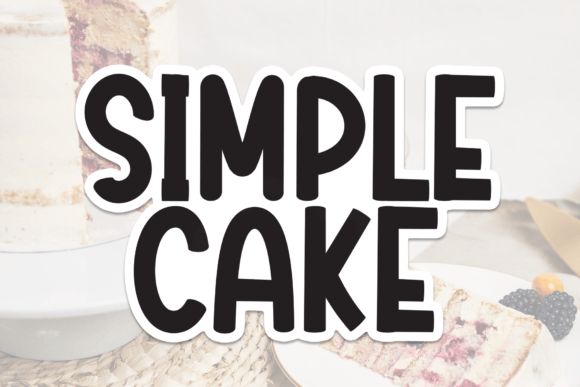 Simple Cake: A Friendly Handwritten Font That Lifts Your Brand