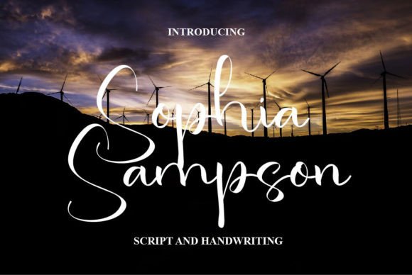 Sophia Sampson: A Handwritten Font That Feels Like Home