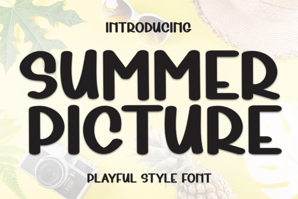 Summer Picture: A Handwritten Font That Feels Human on Screen