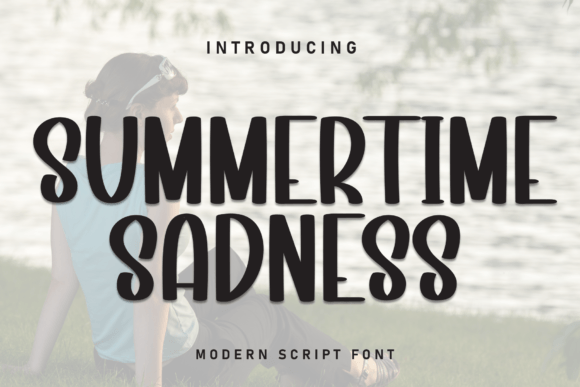 Summertime Sadness Font