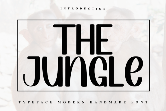 The Jungle Font: A Handwritten Typeface with Laid-Back Charm