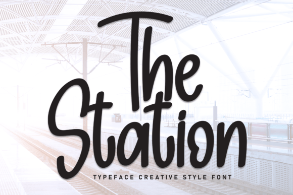 The Station Font: A Handwritten Touch for Warm Editorial Moments